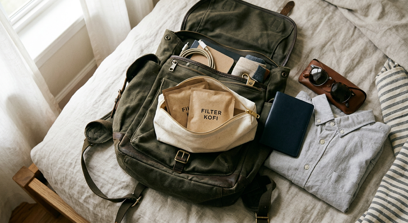 For the trip that still needs a proper cup.